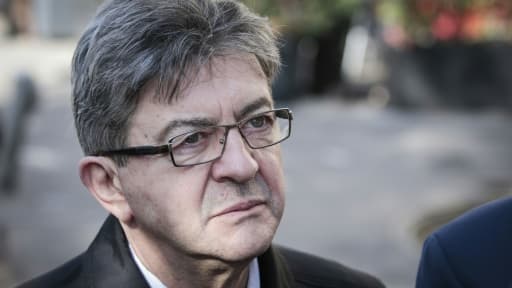 Le candidat de La France insoumise à la présidentielle, Jean-Luc Mélenchon, le 24 février 2017 à Paris