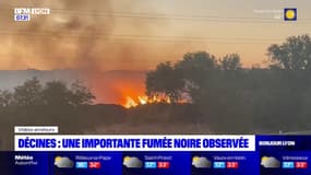 Un important incendie à Décines-Charpieu, plus de 80 pompiers mobilisés