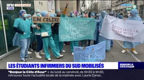 Les étudiants infirmiers du sud mobilisés contre un projet de réforme