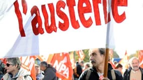 Une manifestation contre l'austérité à Toulouse le 15 novembre 2014