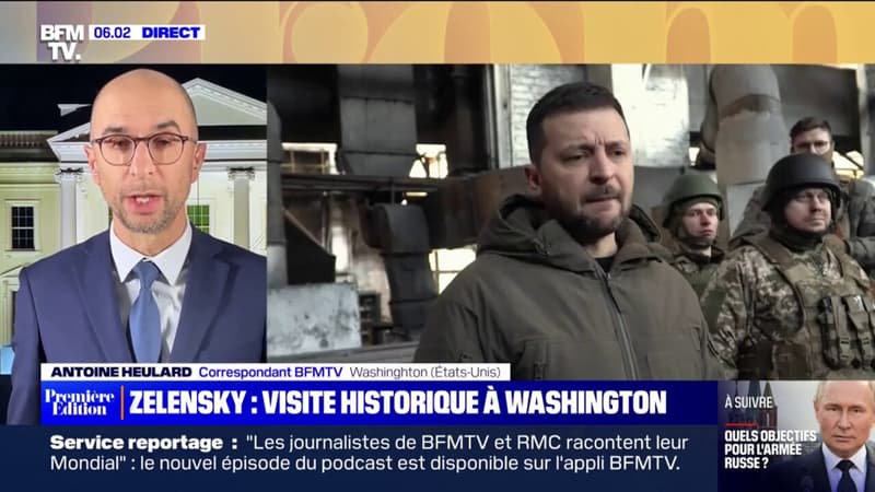 Avec la visite de Zelensky à Washington ce mercredi, les Américains affichent leur soutien à Kiev