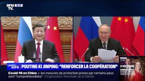 Vladimir Poutine et Xi Jinping ont eu un entretien par visioconférence pour améliorer leur "coopération" stratégique