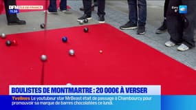 Paris: les boulistes de Montmartre condamnés à verser 20.000€ à la mairie