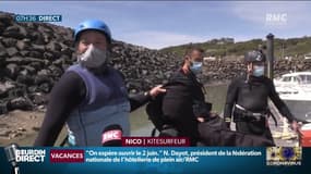Paddle, kitesurf, planche à voile, bateaux de plaisance: sur la façade atlantique, c'est le retour à la normale
