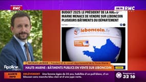 Bâtiments publics en vente sur Leboncoin: "j'ai voulu lancer l'alerte" déclare le président du Conseil départemental de la Haute-Marne