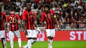 Dante lors du match Nice-Real Sociedad (1-1, Ligue Europa), le 25 septembre 2024