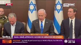 Gaza : Isarël approuve l'accord de libération des otages