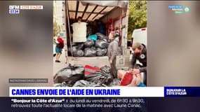 Cannes: un camion de produits de nécessité parti pour l'Ukraine