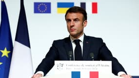 Emmanuel Macron, le 26 février 2024 à Paris