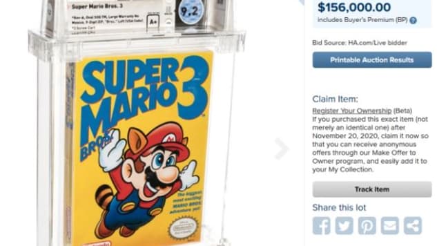 Ce "détail" qui a fait gagner 156.000 dollars au propriétaire d'un exemplaire de "Super Mario Bros. 3" Ce "détail" qui a fait gagner 156.000 dollars au propriétaire d'un exemplaire de "Super Mario Bros. 3"