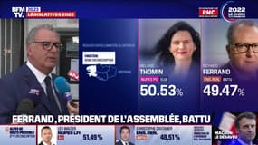Législatives 2022: Richard Ferrand, président de l'Assemblée Nationale, battu par Mélanie Thomin (Nupes)