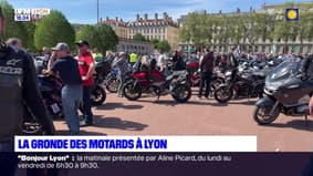 Lyon: les motards manifestent contre le contrôle technique obligatoire