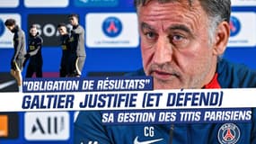 PSG : "On a aussi une obligation de résultats", Galtier justifie (et défend) sa gestion des jeunes