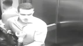 Photo de l'agression, issue d'images de vidéo-surveillance