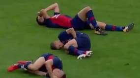Les défenseurs du Nyiregyhaza Spartacus FC