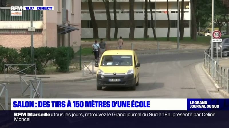 Salon-de-Provence: un point de deal détruit après des tirs à proximité d'une école