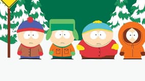 Les personnages principaux de la série "South Park"