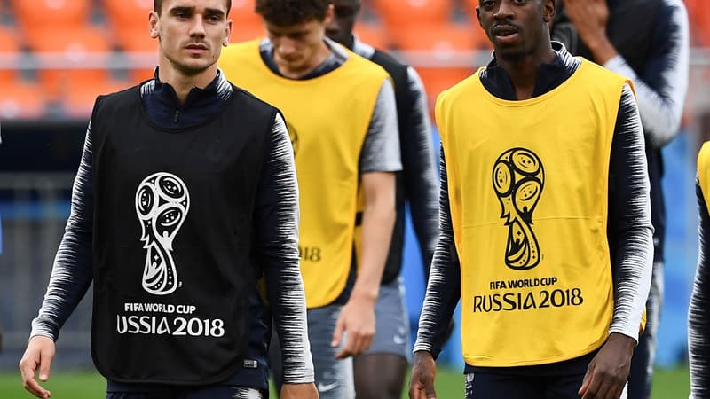 Antoine Griezmann et Ousmane Dembélé