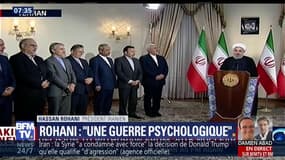 "Ces 40 dernières années, les Américains ont toujours eu une approche hostile envers l’Iran", dénonce le président Rohani