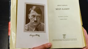 Une ancienne édition de "Mein Kampf"