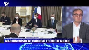 Macron président, candidat et chef de guerre - 18/03