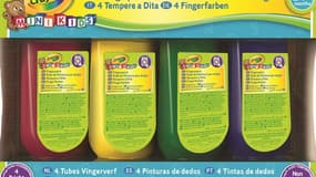 La marque Crayola rappelle un lot de peinture aux doigts distribué partout en France.