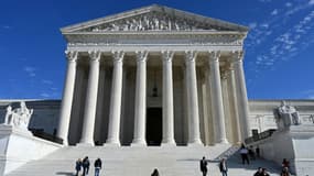 La Cour suprême des États-Unis le 4 décembre 2021 à Washington