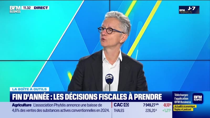 La boÃ®te Ã  outils : Fin d'annÃ©e, les dÃ©cisions fiscales Ã  prendre - 25/11