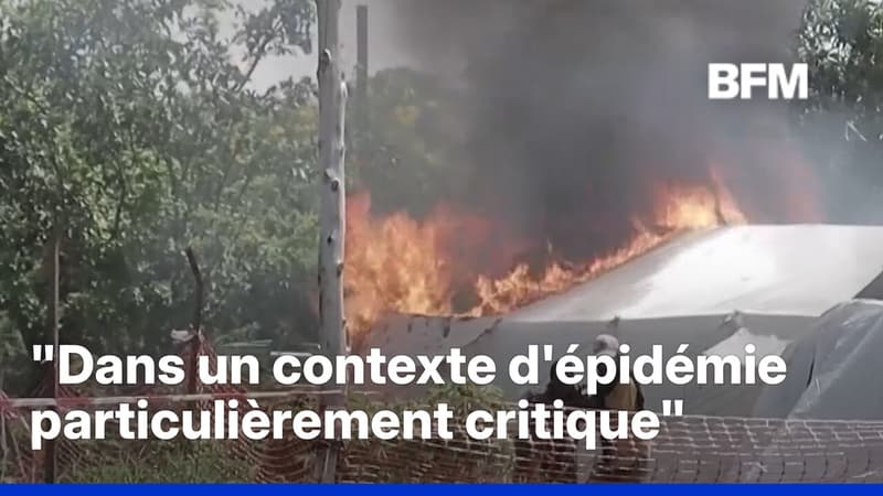 Un hôpital accueillant des malades d'Ebola incendié en République démocratique du Congo