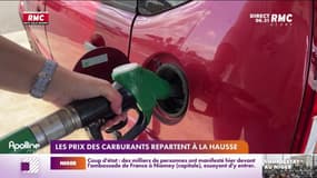 Les prix des carburants repartent à la hausse