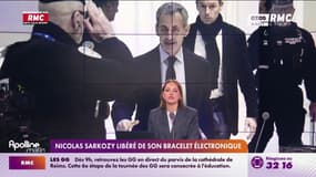 Nicolas Sarkozy libéré de son bracelet électronique 