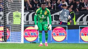 Ligue Europa - OL-Manchester United (2-2) - André Onana, le 10 avril 2025
