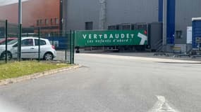 L'entrepôt de Vertbaudet à Marquette-lez-Lille (Nord)