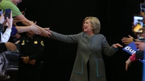 Hillary Clinton le 1er février 2016, dans l'Iowa. 