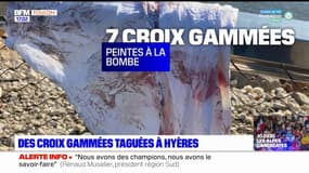 Hyères: des croix gammées taguées, "lamentable" selon les habitants 