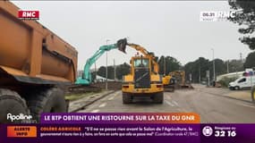 Le BTP obtient une ristourne sur la taxe du GNR