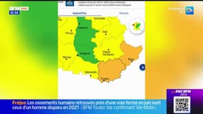 Le Var et les Alpes-Maritimes placés en vigilance orange pluie-inondation