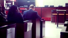 La salle d'audience du tribunal de Pontoise, le 6 juin dernier avant l'audience.