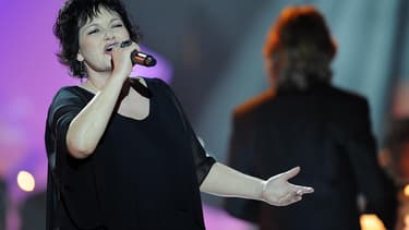 La chanteuse Maurane.