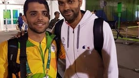 Tony Parker et Vitor Galvani