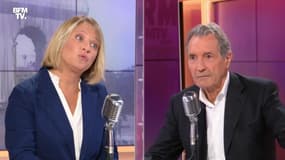 Karine Lacombe face à Jean-Jacques Bourdin en direct - 14/09