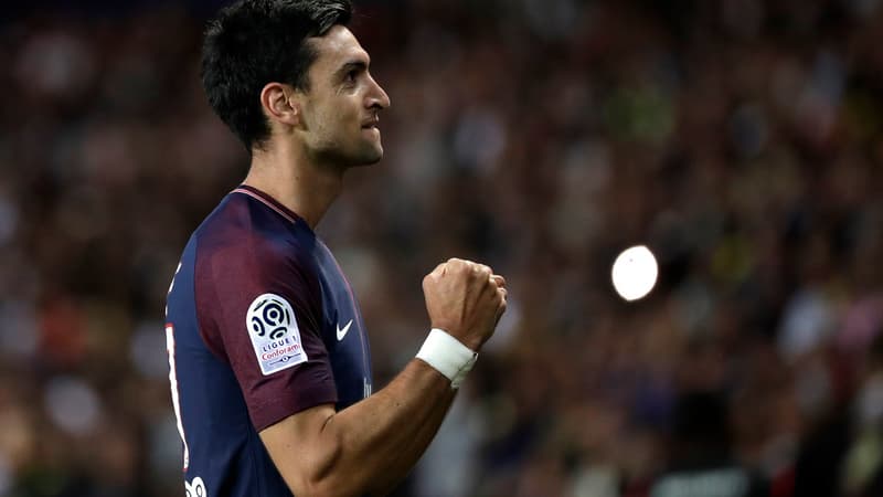 Javier Pastore se sent bien avec le maillot du PSG.