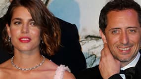Charlotte Casiraghi et Gad Elmaleh, le 23 mars dernier, au bal de la Rose, à Monte-Carlo.