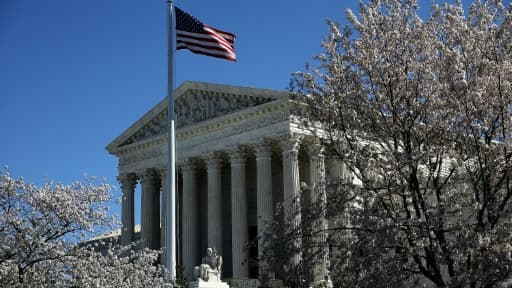 La Cour suprême américaine, à Washington, le 29 mars 2016