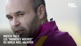 Iniesta tacle les "manières moches" du Barça avec Valverde