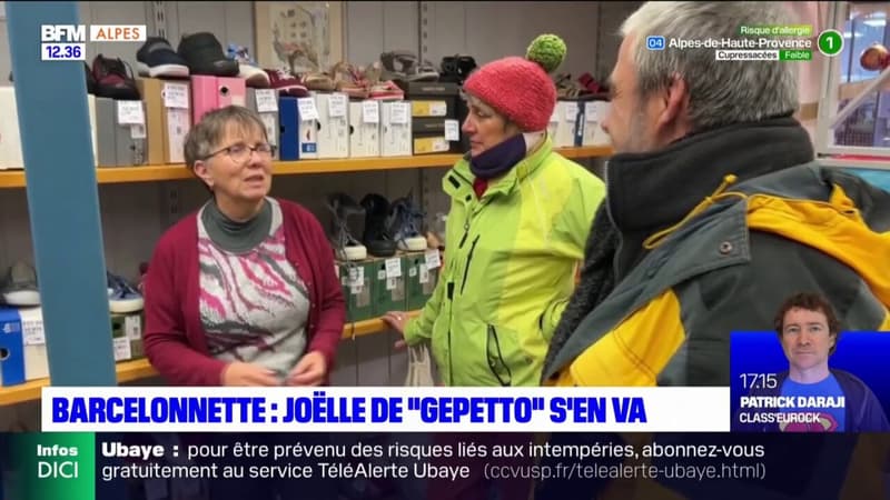 Barcelonnette: Joëlle de Gepetto s'en va