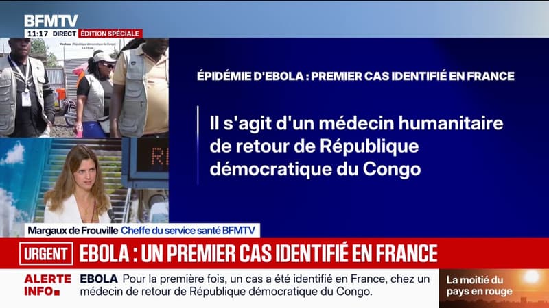 Épidémie d'Ebola: un premier cas détecté en France chez un médecin de retour de République démocratique du Congo