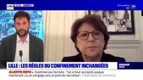 Lille: Martine Aubry salue le maintien des mesures de confinement