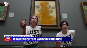 Story 1 : Le tableau culte de Van Gogh vandalisé - 14/10 