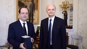 François Hollande et Didier Migaud, le 10 février 2014.